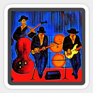 A Blues Trio Sticker